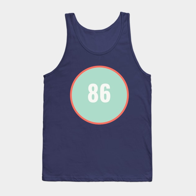 The Lucky 86 Tank Top by vastlekode